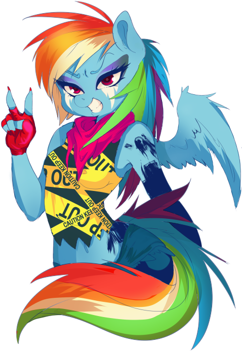 Buttermutt, Caution Tape, Clothes, Fashion, Fingerless - Cartoon Clipart (478x693), Png Download