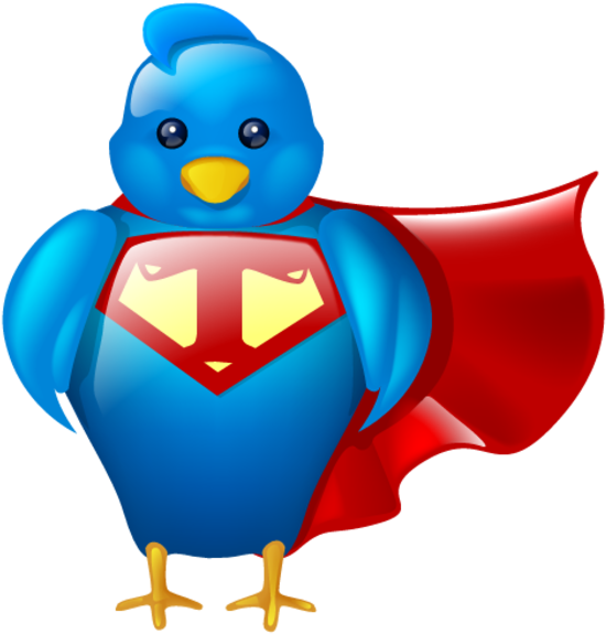 Super Twitter - Twitter Icons Clipart (600x600), Png Download