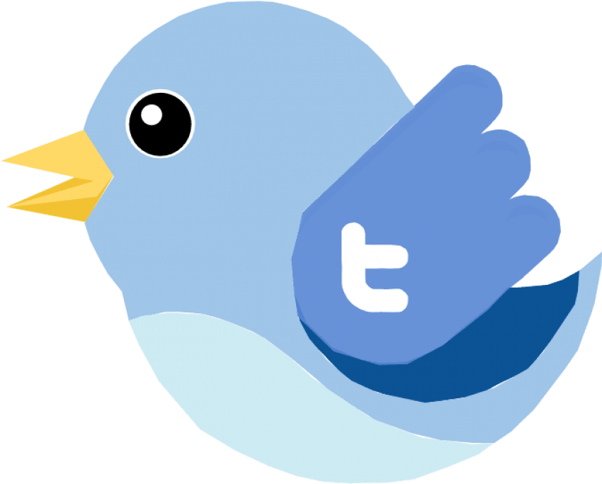 Free Png Download Twitter Bird Vector Png Images Background - Twitter Clipart (850x683), Png Download