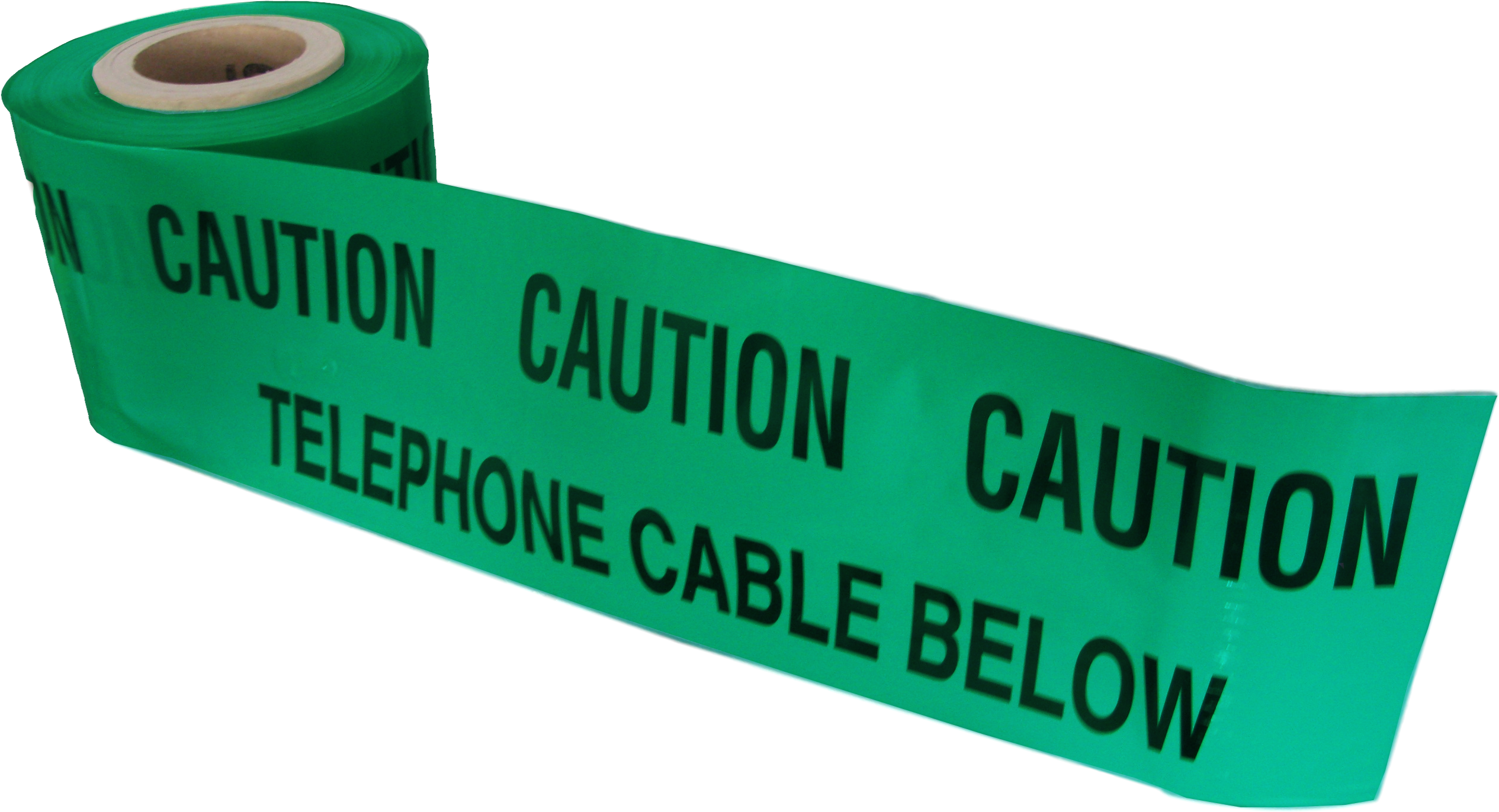 Caution Telephone Cable Below Tape 365m X 150mm - Sign Clipart (2732x1535), Png Download