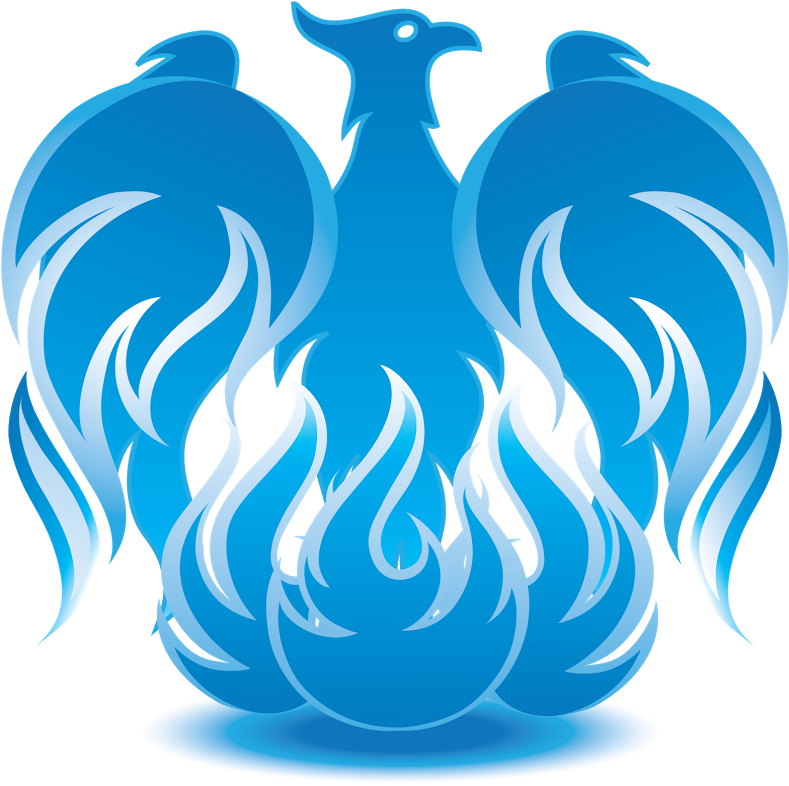 Me - Blue Phoenix Logo Png Clipart (798x800), Png Download