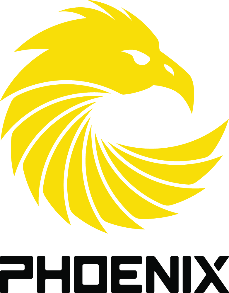 01 Ek® Mlc Logo-phoenix Vertical Black Tl - Eagle Clipart (782x1000), Png Download