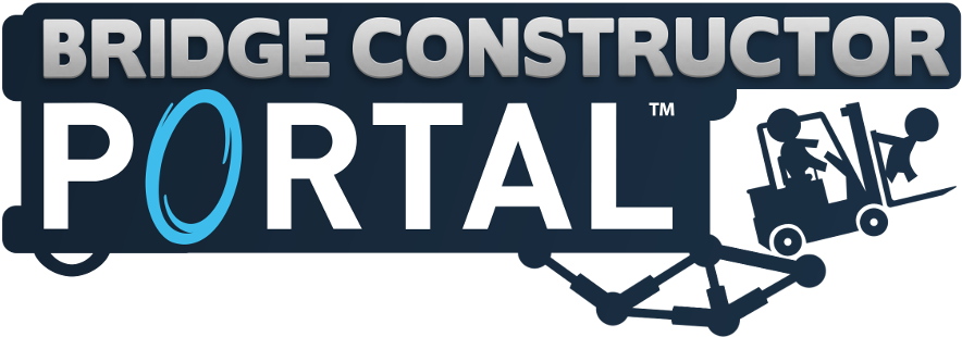 Portal Logo Png - Bridge Constructor Portal Logo Clipart (1095x500), Png Download