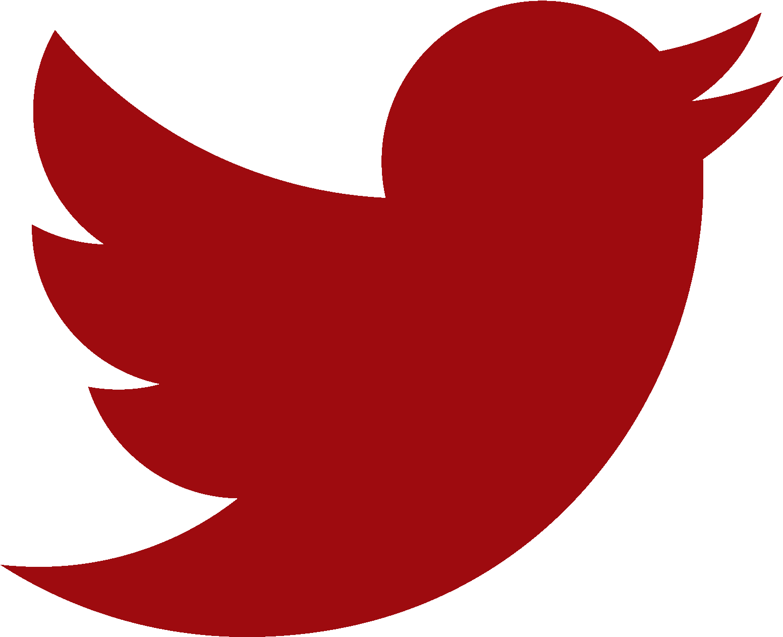 Your Party Center - Twitter Logo Red Png Clipart (1552x1262), Png Download