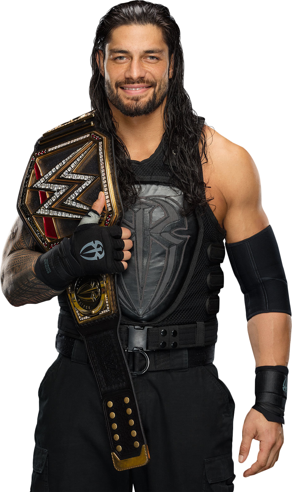 Com Ambriegnsasylum16 Roman Reigns Wwe Champion 2015 - Wwe Roman Reigns 2015 Clipart (932x1569), Png Download