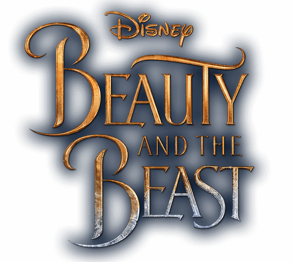 Beauty And The Beast Logo Png Clipart (600x538), Png Download