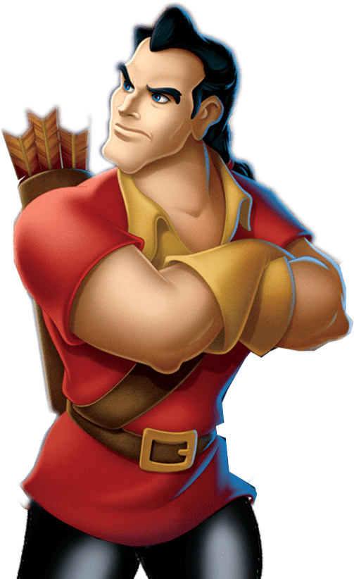 Gaston - Gaston Beauty And The Beast Clipart (662x834), Png Download