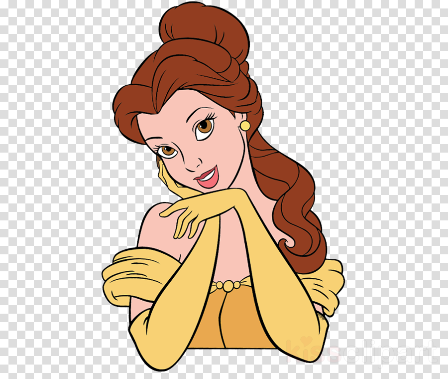 Disney Princess Clipart Belle Beauty And The Beast - Emoji Smile Transparent Png (900x760), Png Download