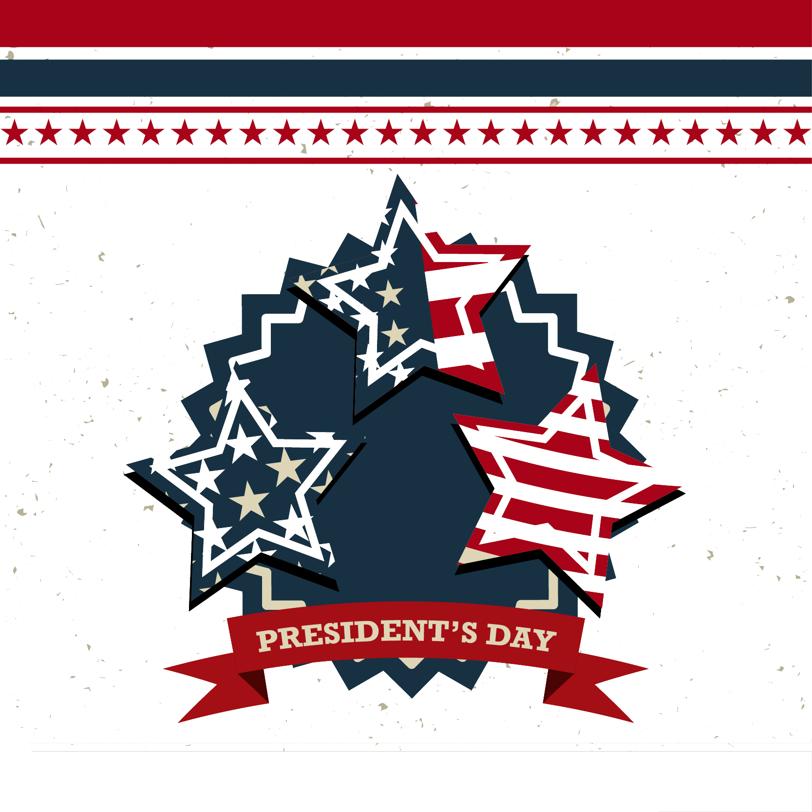 4th Of July Png Background Vector - Sticker Clipart (1667x1667), Png Download