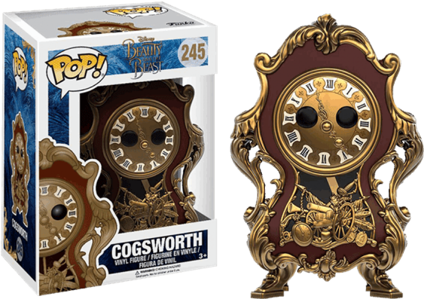 Free Png Download Beauty And The Beast Movie Funko - Funko Pop Cogsworth Clipart (850x599), Png Download