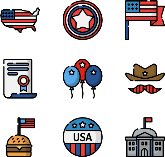 4th Of July Clipart (600x564), Png Download