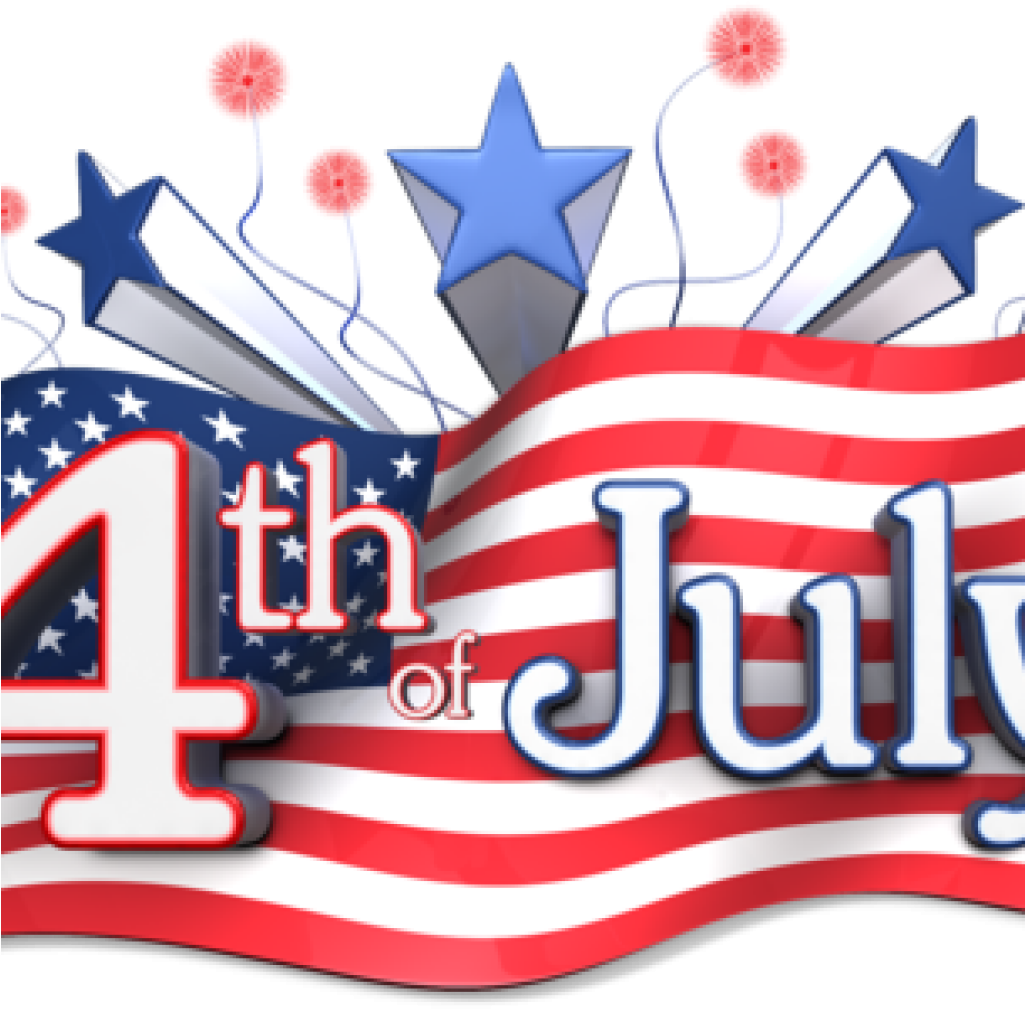 4th Of July Images Clipart Happy 2017 Free Best Clip - Png Download (1024x1024), Png Download