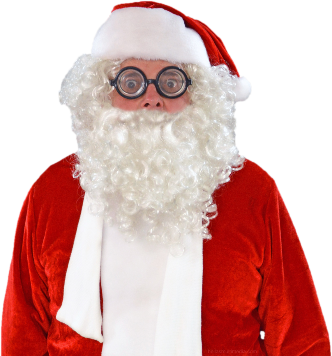 Santa Claus Png Funny Clipart (1140x1223), Png Download