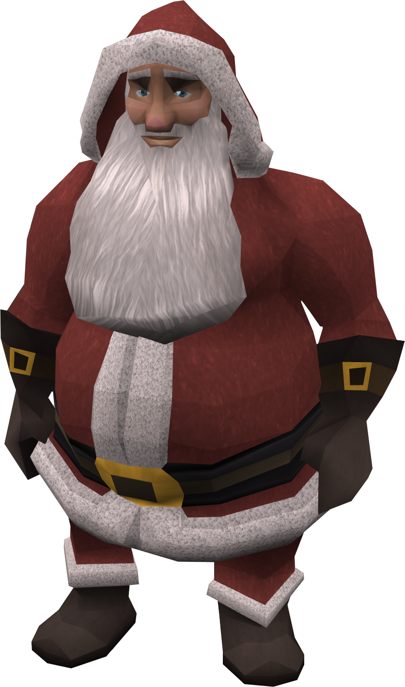 Runescape Santa Clipart (836x1417), Png Download