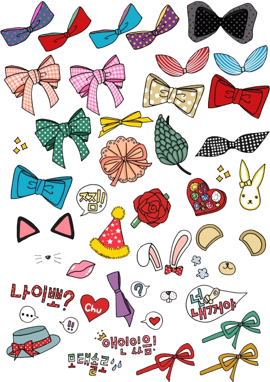 Cute Stickers - สติ ก เกอร์ Png Clipart (550x777), Png Download