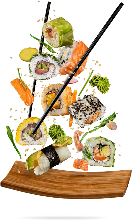 A Casa Busca Aprimorar Seu Cardápio E Incorporar Sabores - California Roll Clipart (628x1000), Png Download