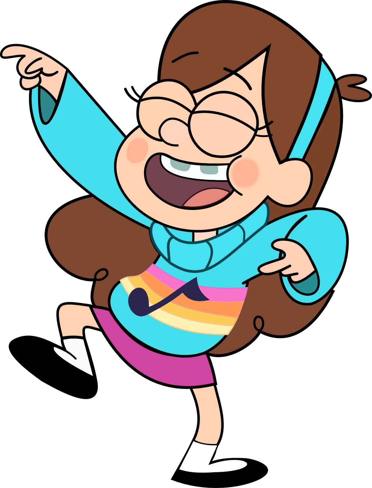Gravity Fall Png - Gravity Falls Mabel Png Clipart (1222x1600), Png Download