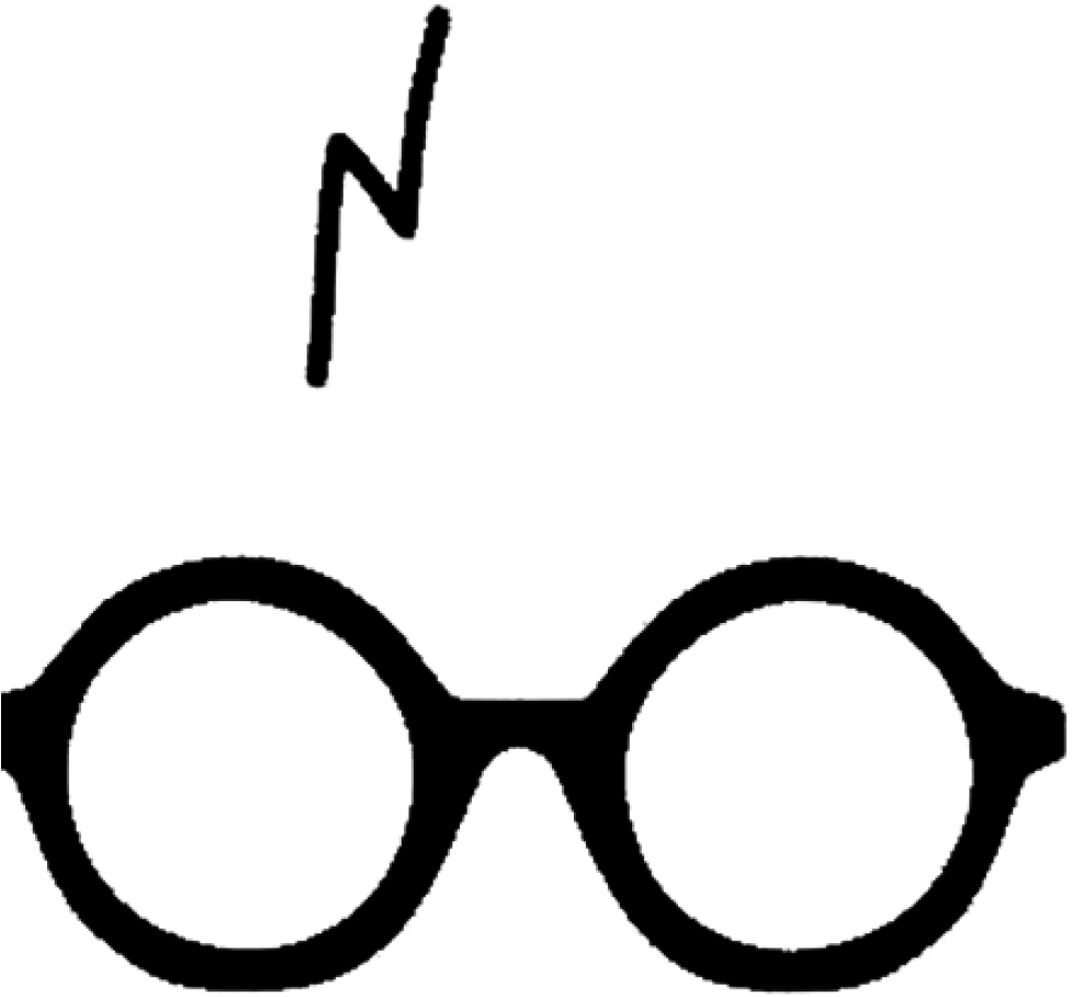 Harry Potter Glasses Clipart Png Image Mart Science - Harry Potter Glasses Png Transparent Png (1024x1024), Png Download