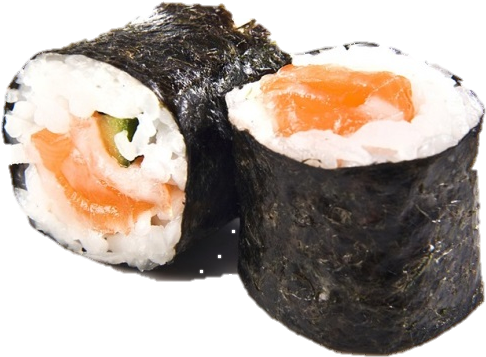 Sushi Maki - 10 Pieces - Maki Food Png Clipart (805x563), Png Download