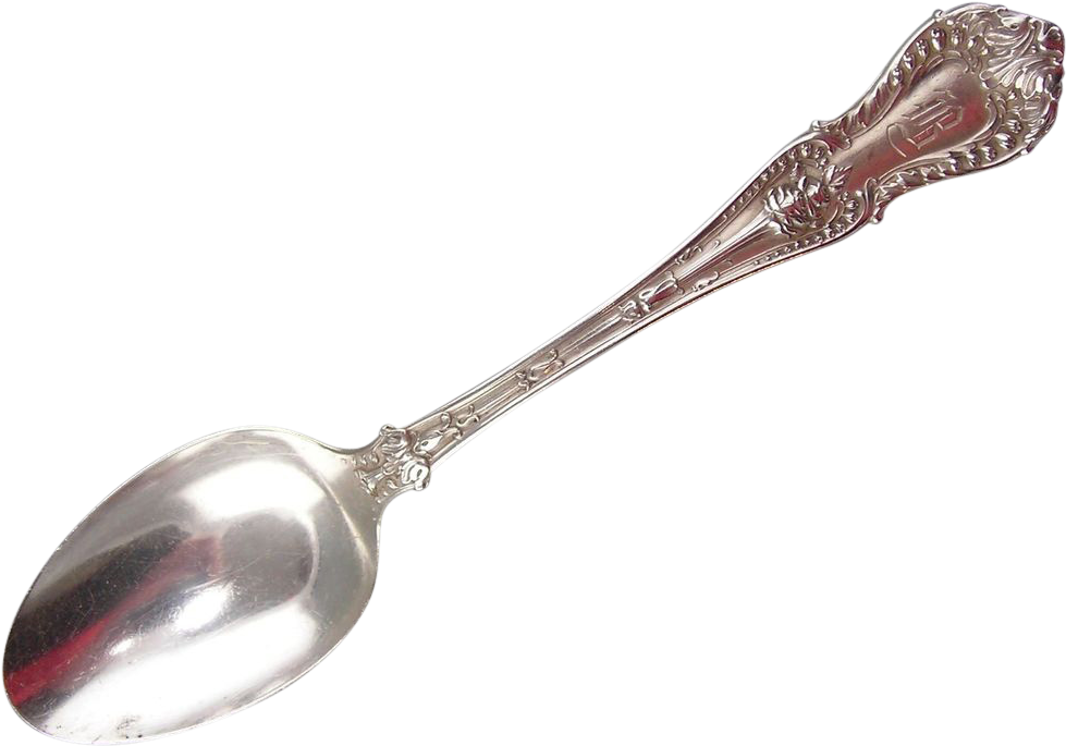 Silver Spoon Png - Spoon Clipart (978x978), Png Download