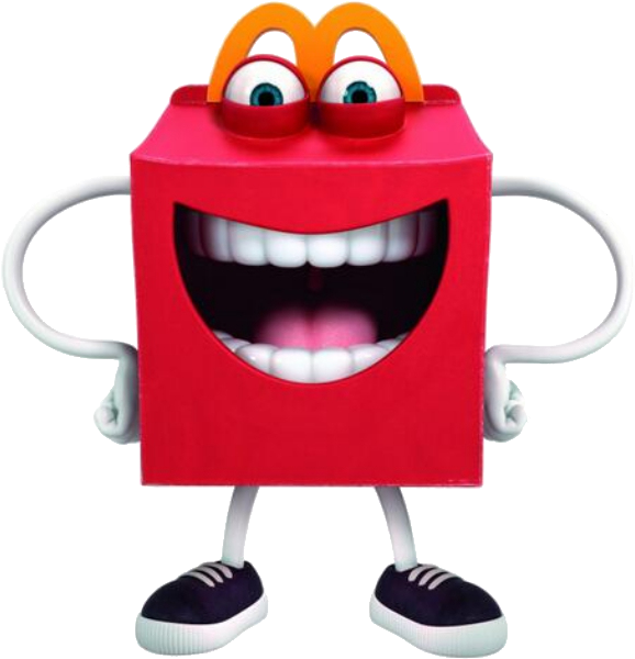 Ronald Mcdonald Hamburger Product - Mcdonalds Happy Meal Smile Clipart (580x617), Png Download