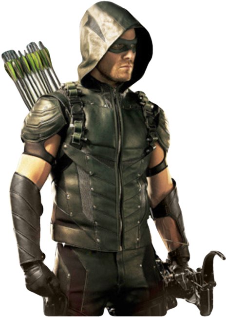 The Green Arrow Png - Green Arrow Full Body Clipart (894x894), Png Download