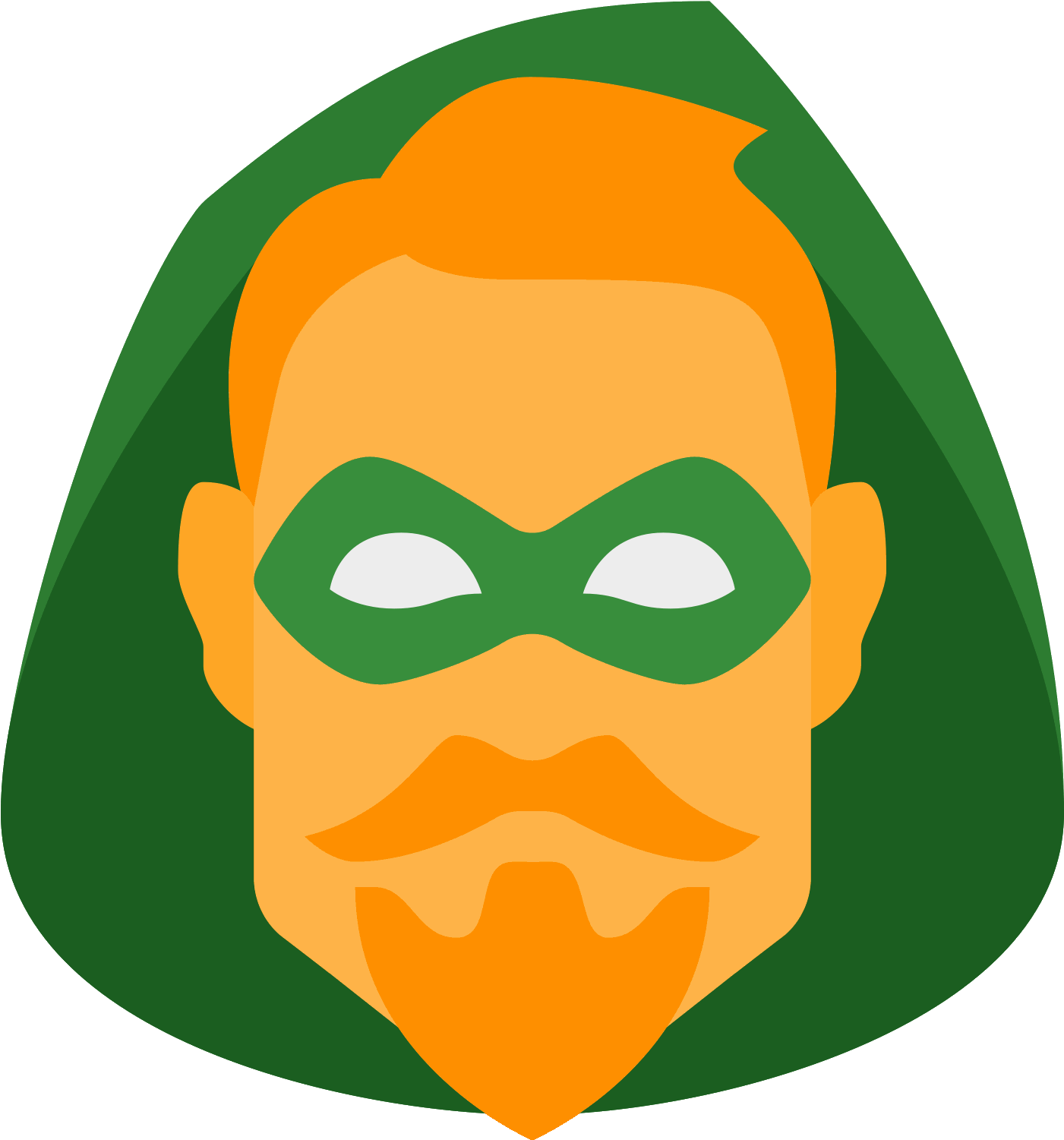 Green Arrow Dc Icon - Green Arrow Icon Dc Clipart (1401x1501), Png Download