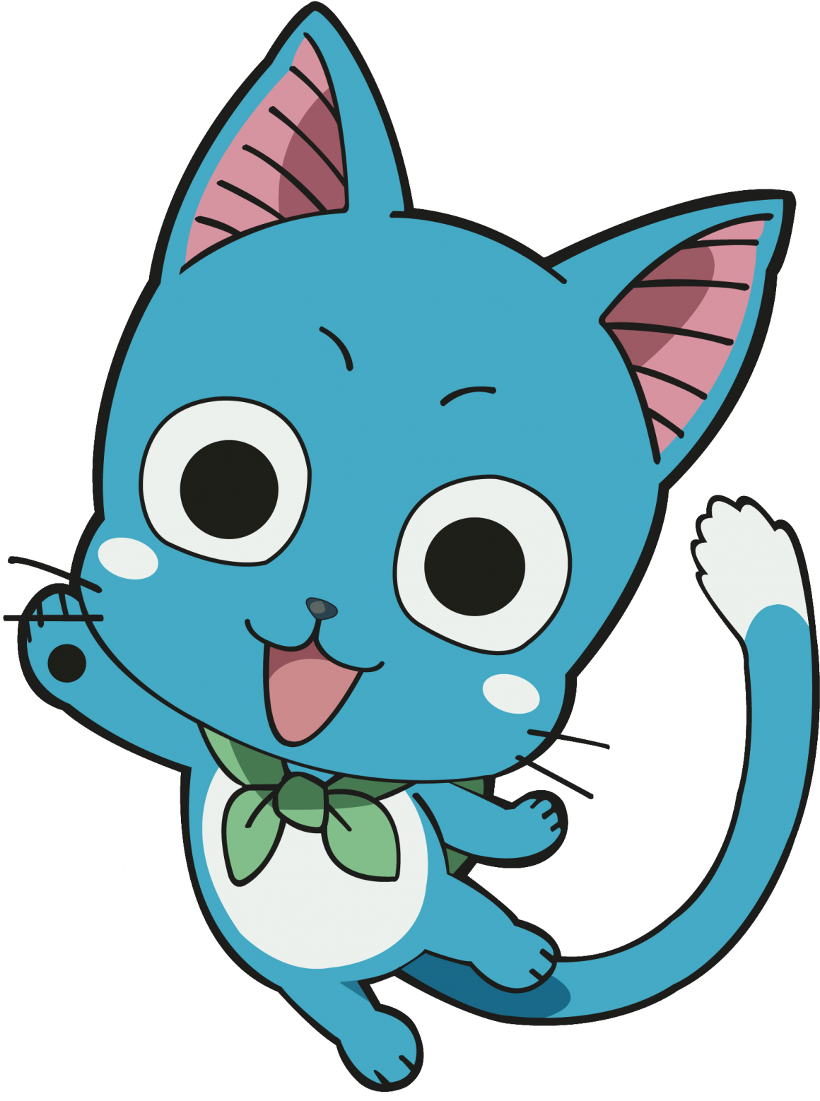 Luffy - Natsu Dragneel And Happy Hd Clipart (1198x1600), Png Download