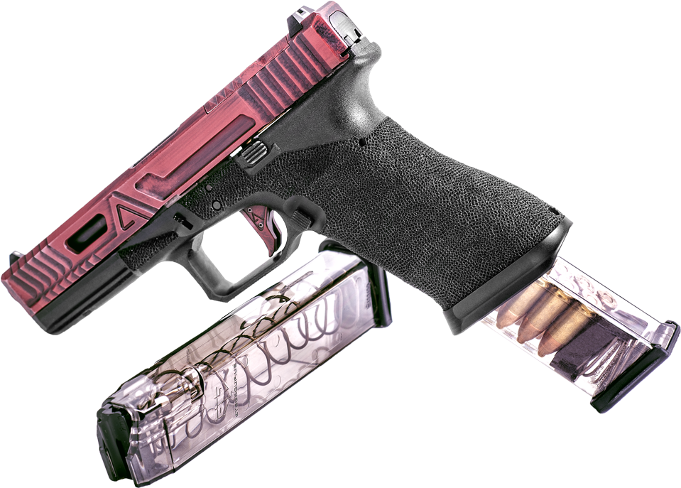 Glock 19 Ets Magazine Clipart (1000x713), Png Download