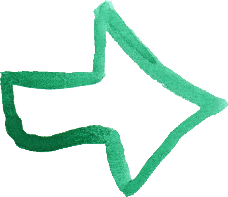 Free Download - Watercolor Arrow Png Green Clipart (789x680), Png Download
