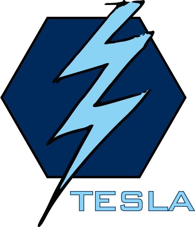 Tesla Logo Energy Png - Tesla Clipart (625x727), Png Download