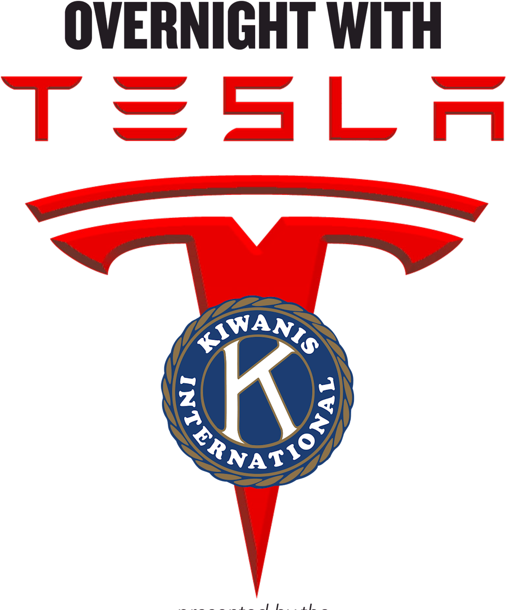 Win An Overnight With A Tesla - Key Club International Clipart (1068x1279), Png Download
