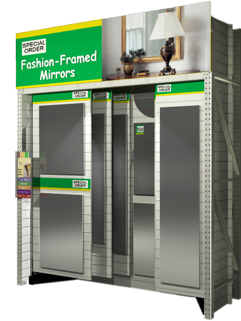 Prototype Special Order Bay Menards - Shelving Clipart (505x632), Png Download