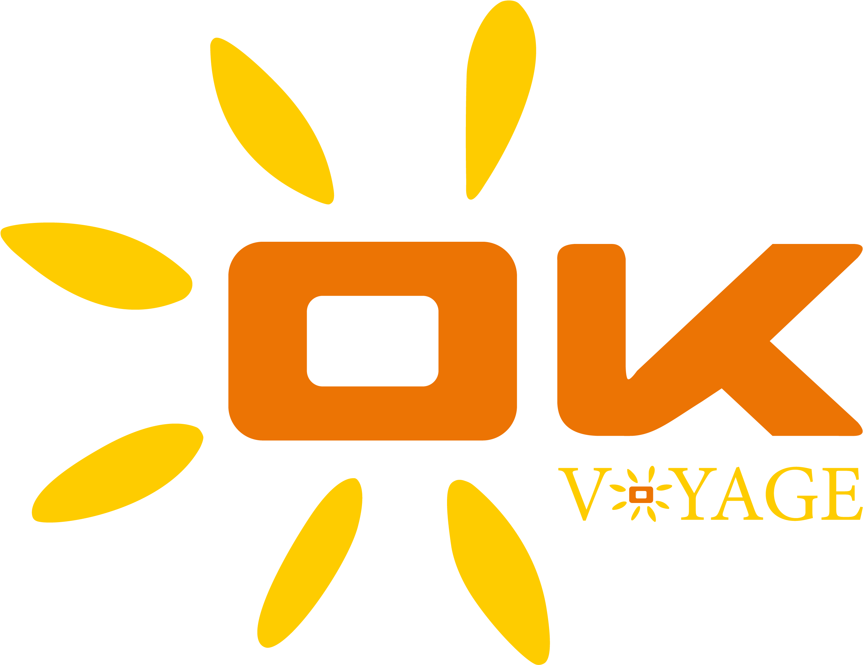 Ok Voyage - Top 5 Logo Clipart (3142x2425), Png Download