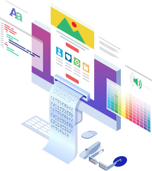 Email Accessibility - Online Advertising Clipart (530x597), Png Download