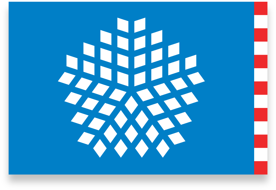 Us Flag V2 - Mosaic Logo Inspiration Clipart (960x660), Png Download