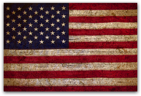 Download Tattered Old American Flag Clipart Png Download - PikPng