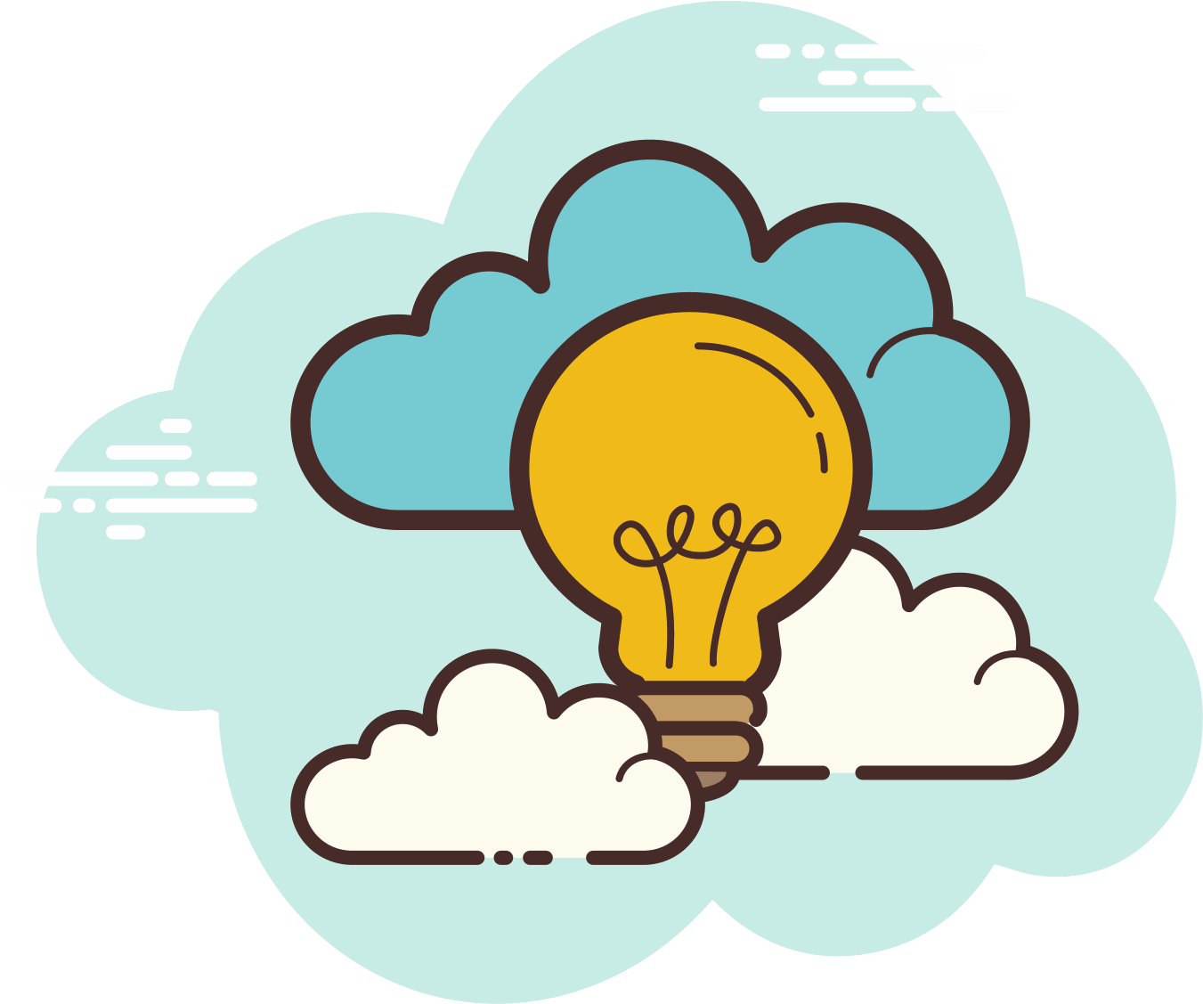 Cloud Idea Icon - Promotion Budget Icon Clipart (1351x1127), Png Download
