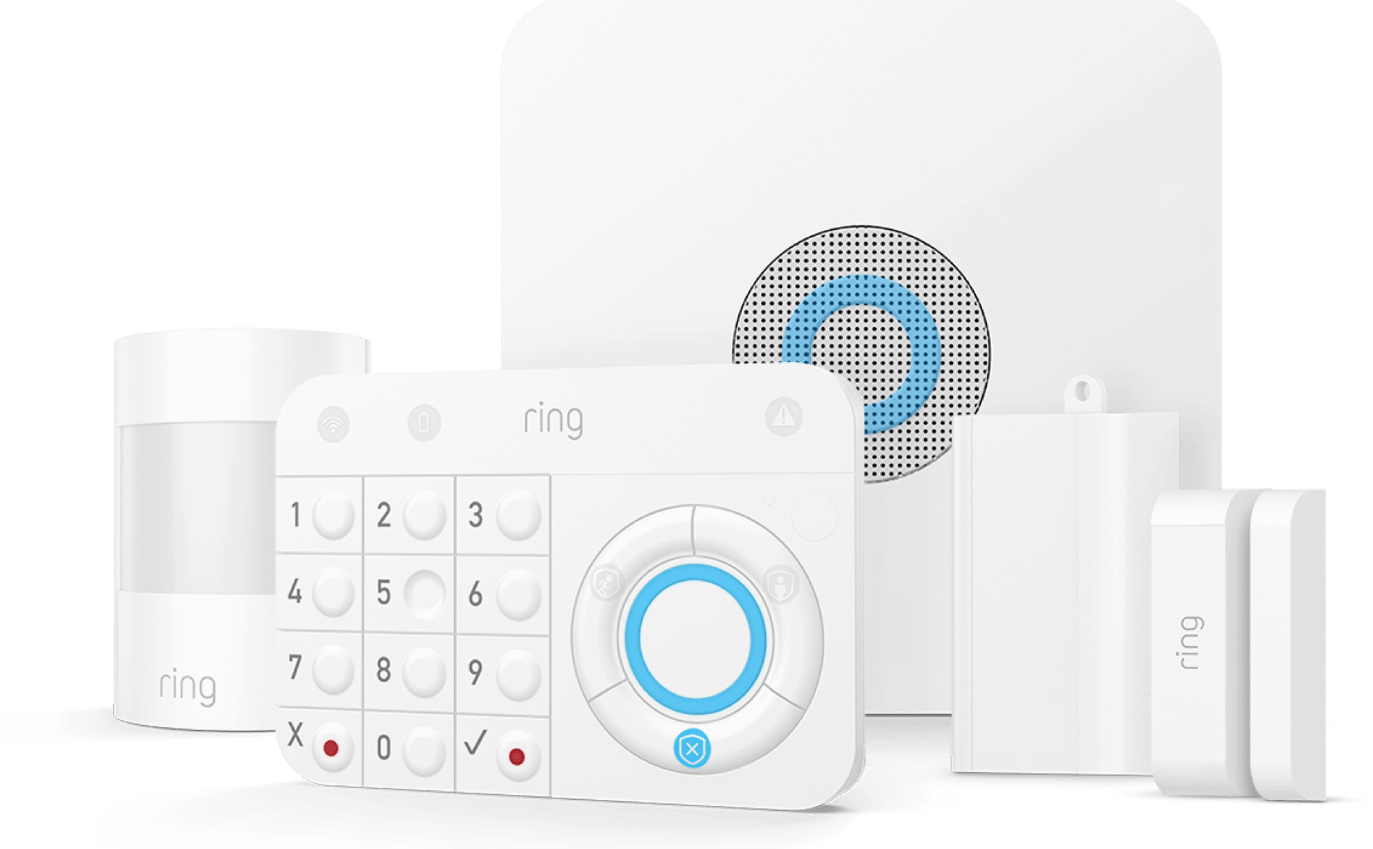 Ring Logo Large - Ring Alarm System Clipart (1981x1226), Png Download