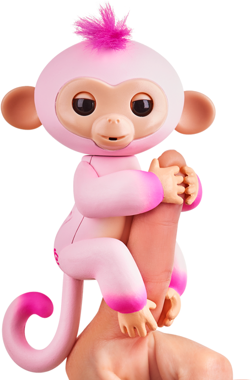 Want Have Where To Buy - Fingerling Baby Monkey Emma Clipart (614x768), Png Download