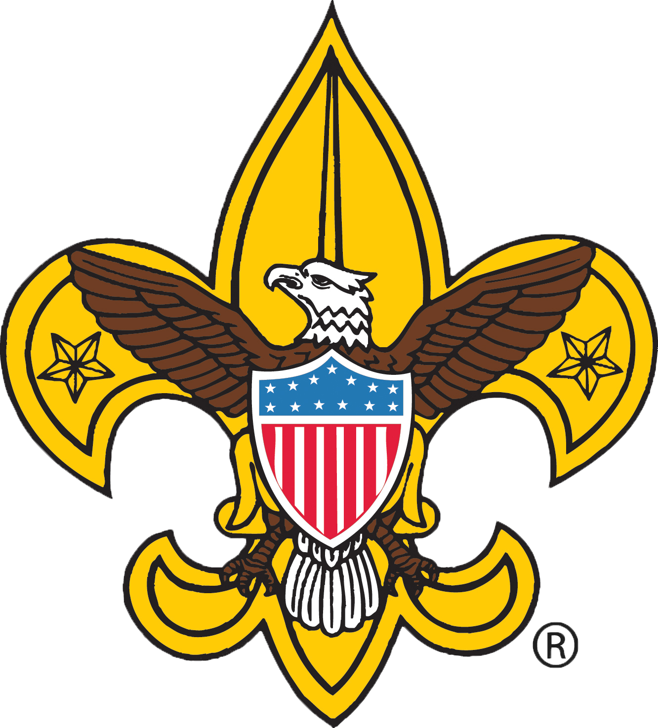 Ideal Year Of Scouting - Boy Scouts Of America Clipart (1332x1474), Png Download
