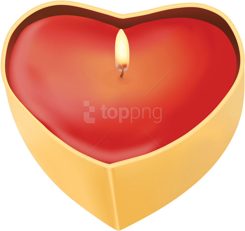 Free Png Download Heart Candle Clipart Png Photo Png - سكرابز فواصل فنيه للتصميم Transparent Png (850x804), Png Download