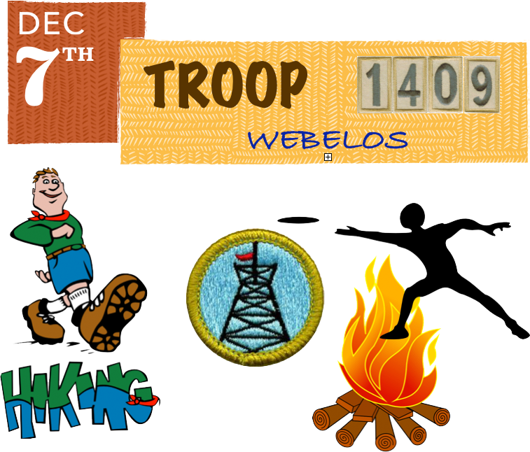 2013 Webelos Invitational Clipart (757x646), Png Download