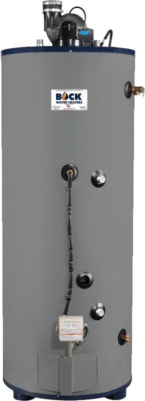 Gas And Solar Hot Water Tank Clipart (600x800), Png Download