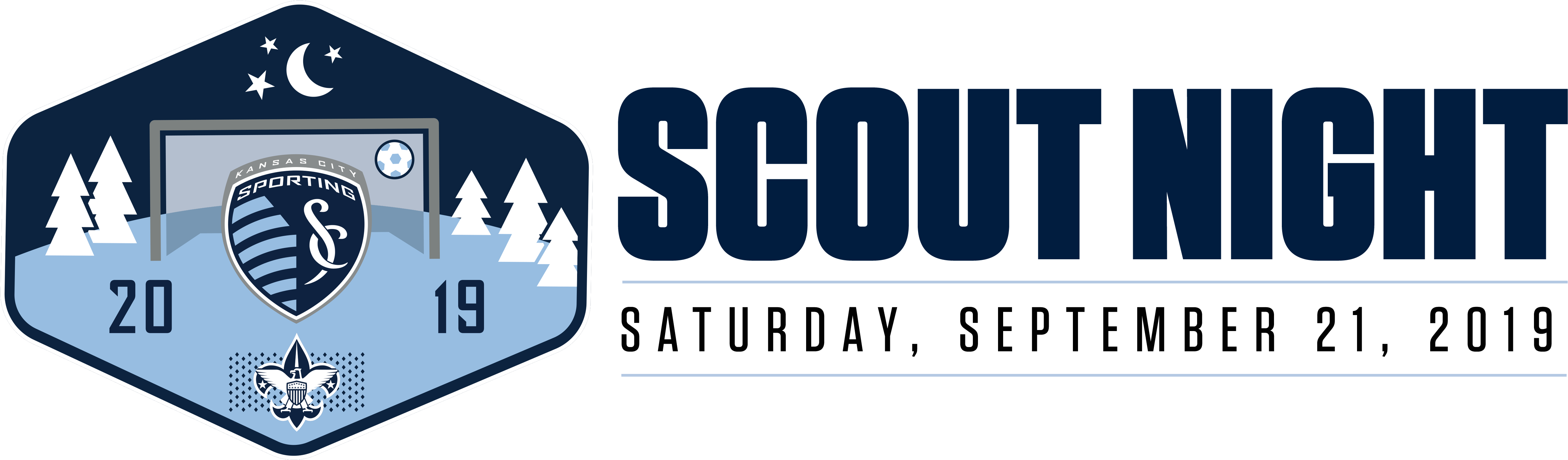 Sporting Kansas City Scout Night - Graphic Design Clipart (4815x1478), Png Download