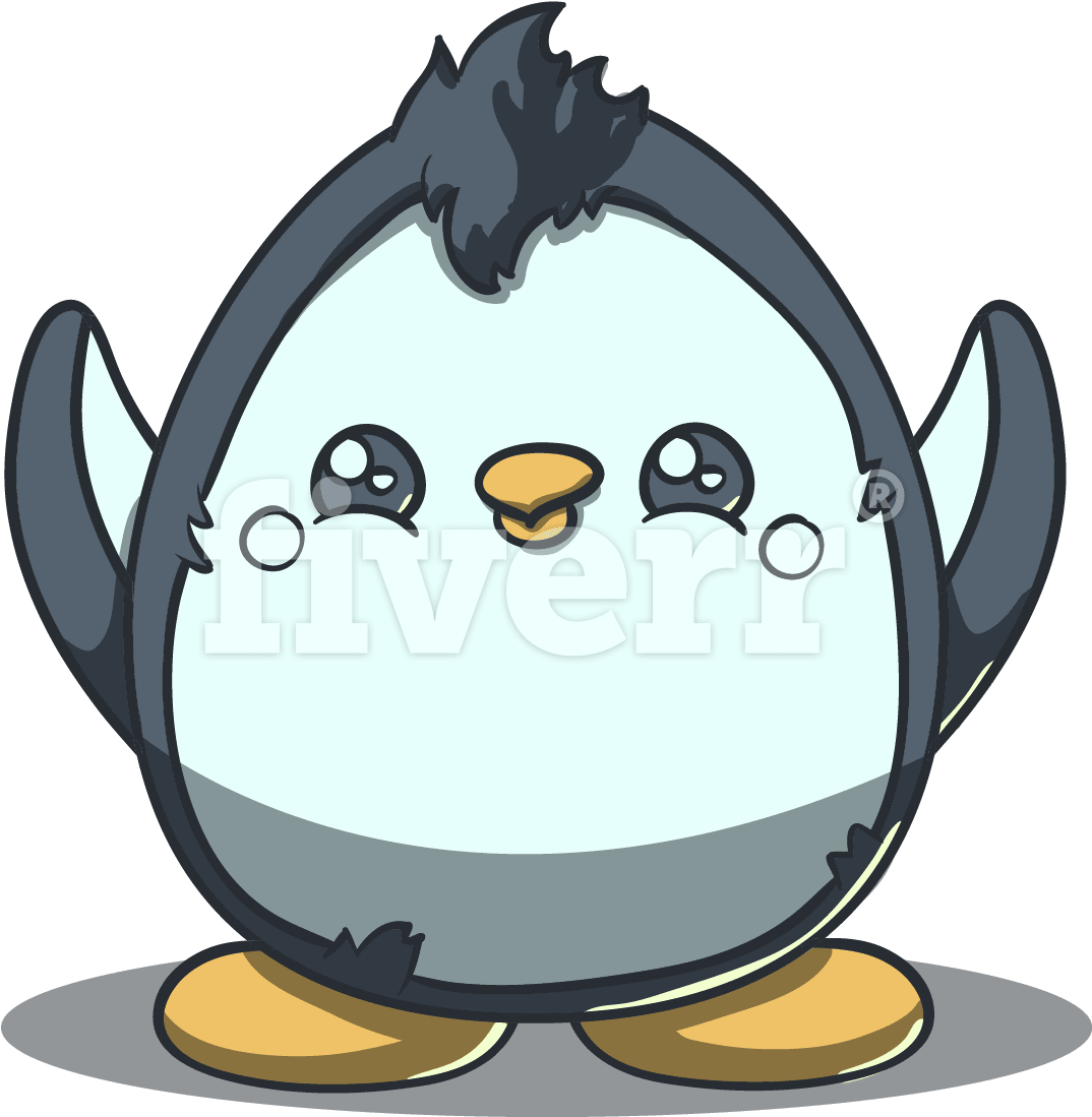 Adã©lie Penguin Clipart (1500x1200), Png Download