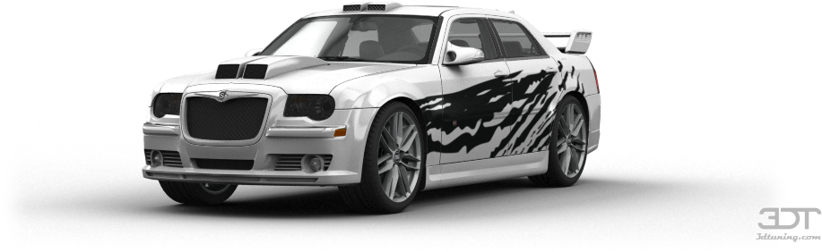 Chrysler 300c Sedan 2005 Tuning - 3d Tuning Clipart (1004x373), Png Download