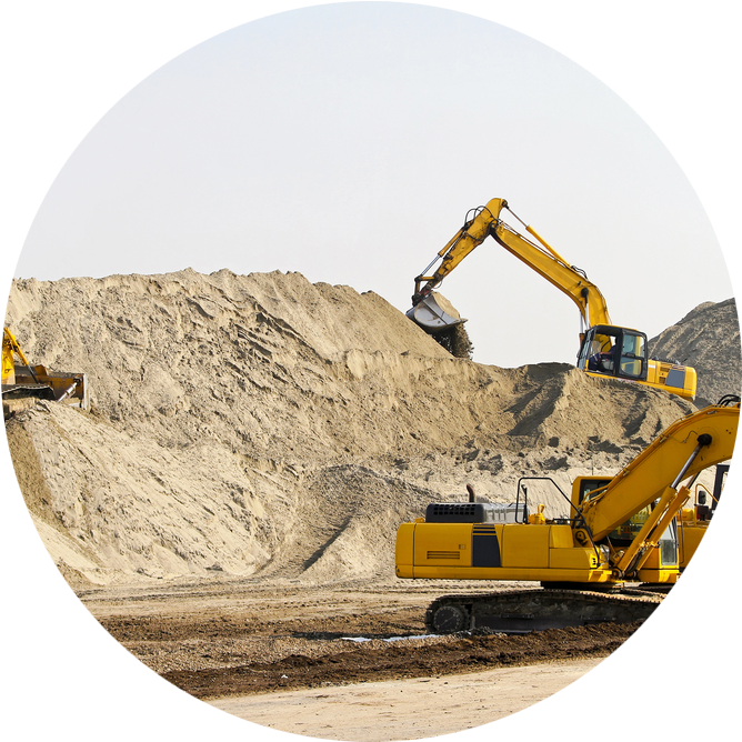 Construction-equipment - Heavy Equipment Clipart (1000x667), Png Download
