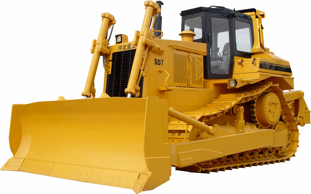 Bulldozer Tractor Clipart (1024x637), Png Download