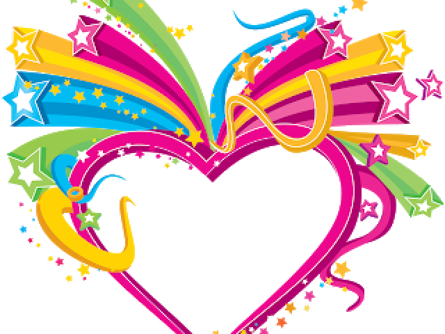 Photoscape Effects Clipart Heart - Hearts And Stars Png Transparent Png (640x480), Png Download